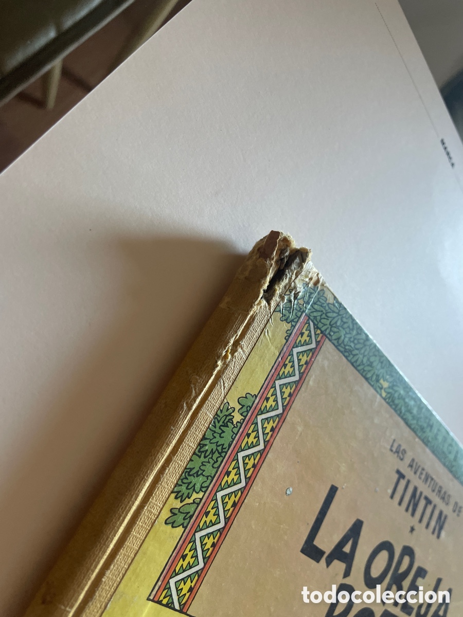 C&oacute;mics: TINTIN LA OREJA ROTA 3a edici&oacute;n 1969 - Foto 4