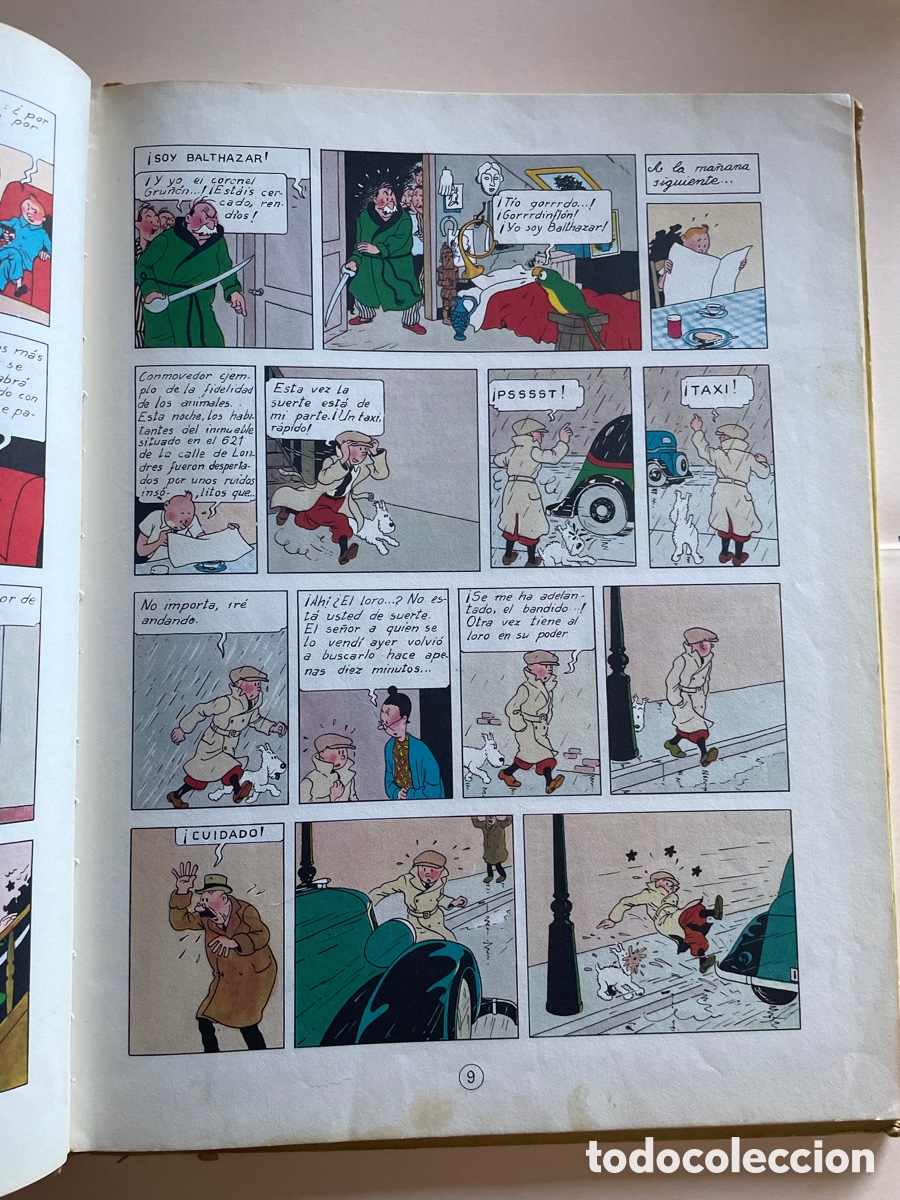 C&oacute;mics: TINTIN LA OREJA ROTA 3a edici&oacute;n 1969 - Foto 9