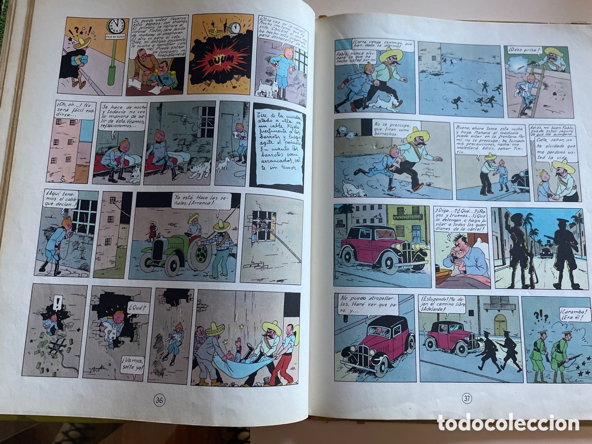 C&oacute;mics: TINTIN LA OREJA ROTA 3a edici&oacute;n 1969 - Foto 10