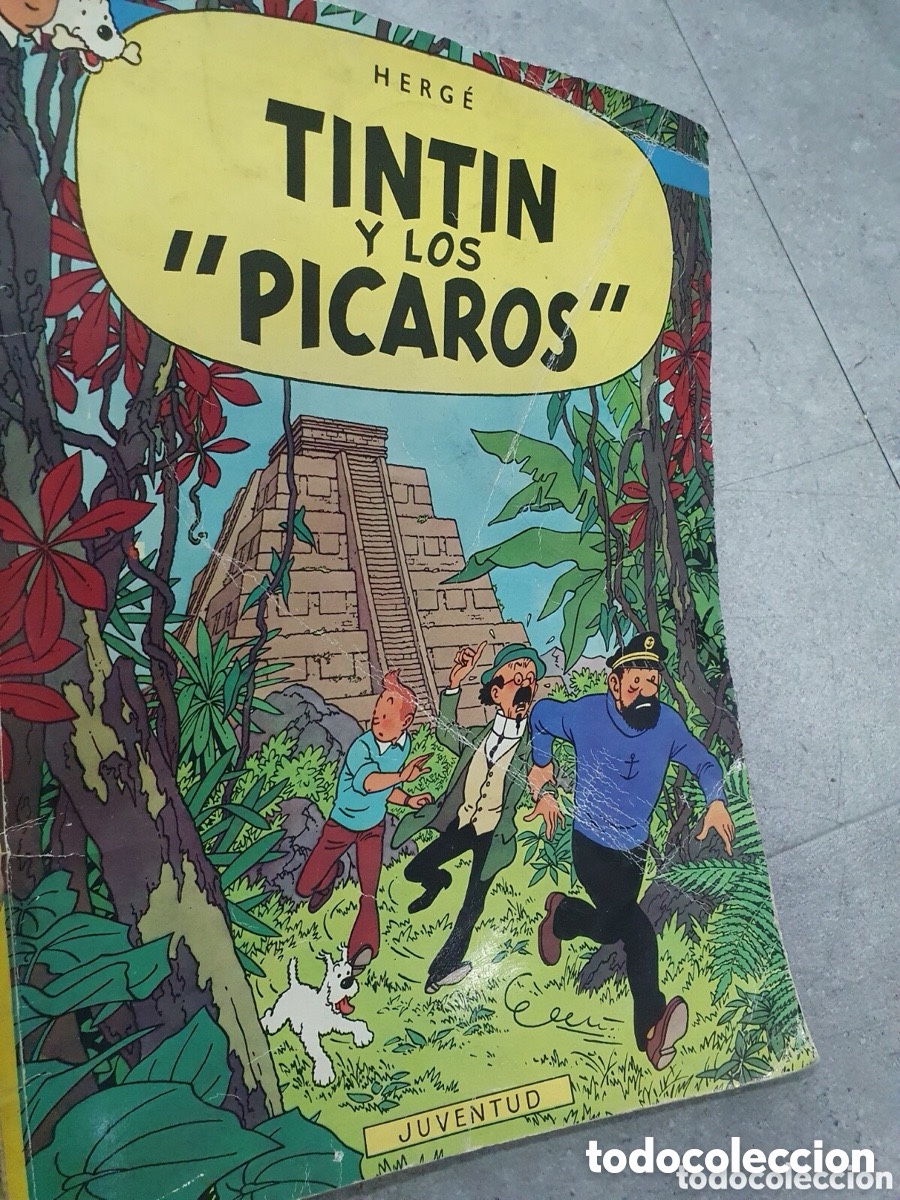 C&oacute;mics: Tintin y los p&iacute;caros. 1a edici&oacute;n. 1976. (L99) - Foto 3