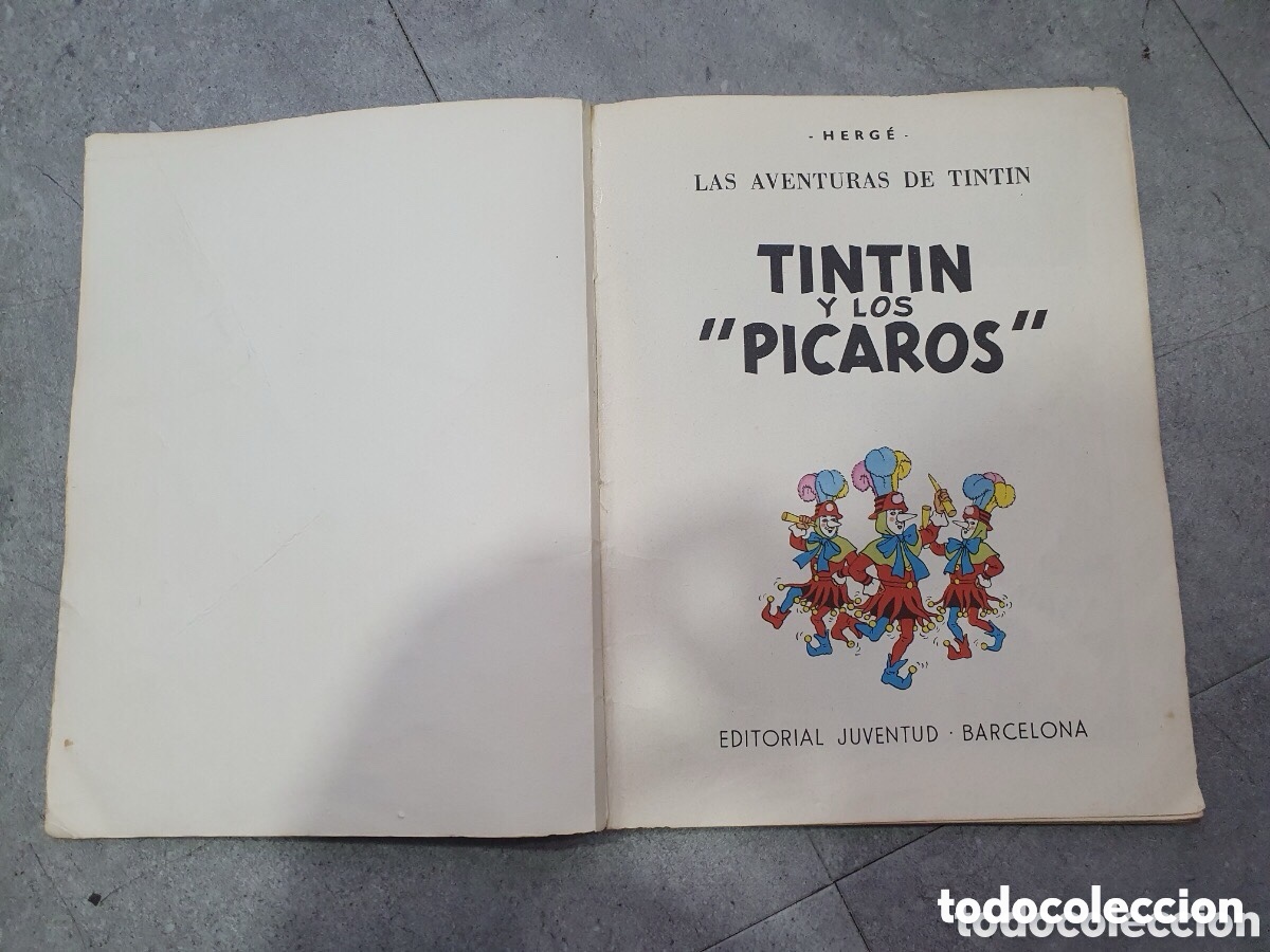 C&oacute;mics: Tintin y los p&iacute;caros. 1a edici&oacute;n. 1976. (L99) - Foto 4