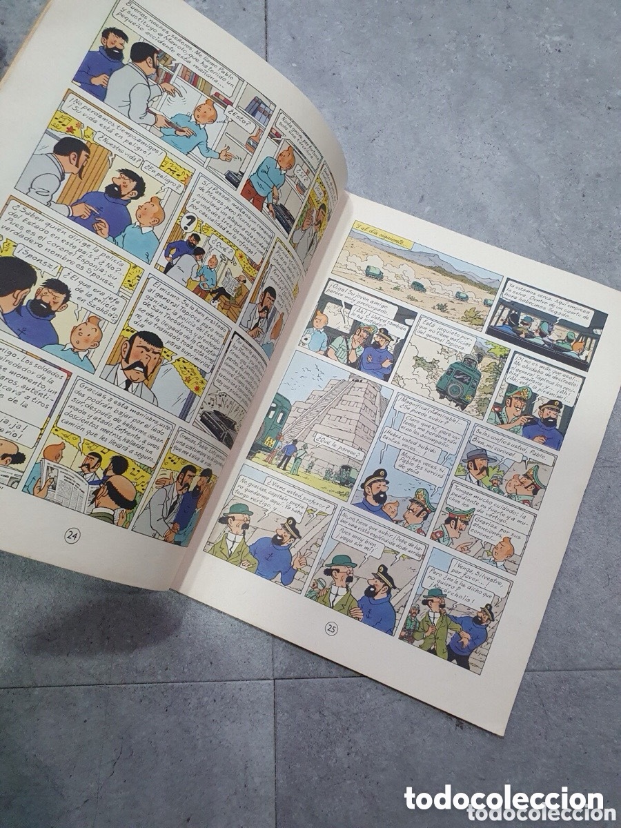 C&oacute;mics: Tintin y los p&iacute;caros. 1a edici&oacute;n. 1976. (L99) - Foto 5