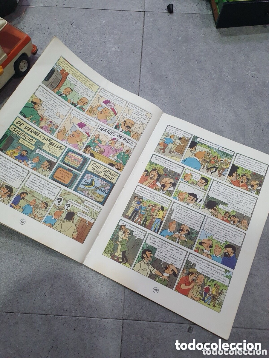 C&oacute;mics: Tintin y los p&iacute;caros. 1a edici&oacute;n. 1976. (L99) - Foto 6