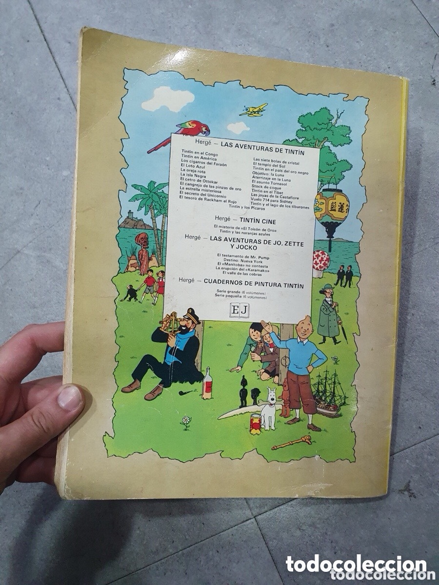 C&oacute;mics: Tintin y los p&iacute;caros. 1a edici&oacute;n. 1976. (L99) - Foto 8