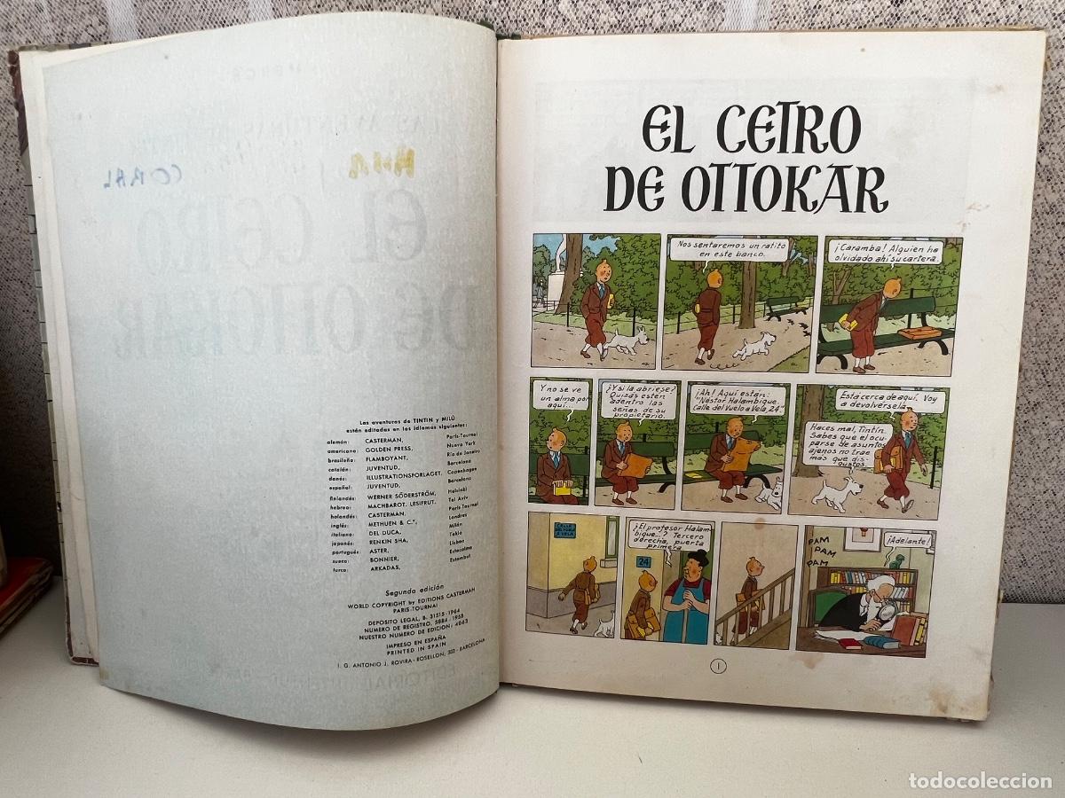 C&oacute;mics: TINTIN EL CETRO DE OTTOKAR, 2&ordf; EDICION - Foto 4