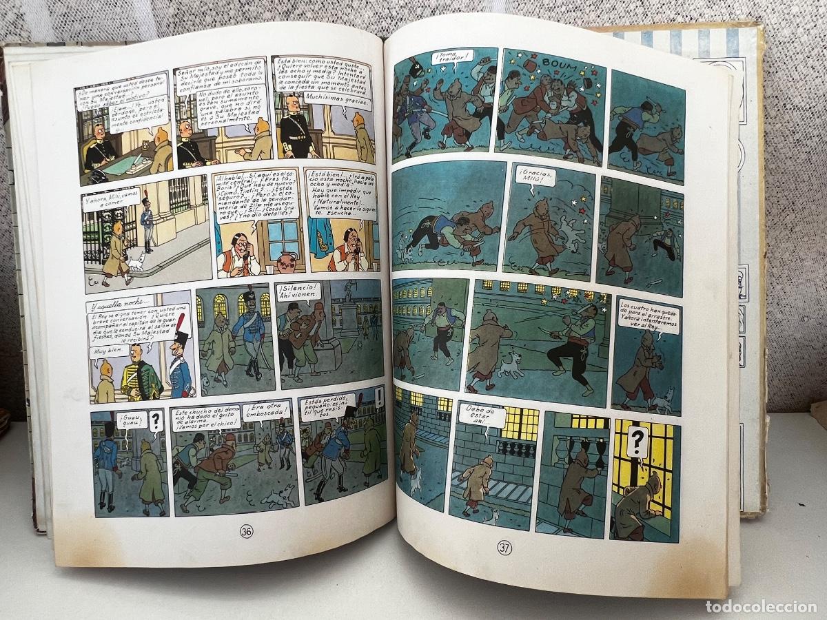 C&oacute;mics: TINTIN EL CETRO DE OTTOKAR, 2&ordf; EDICION - Foto 5