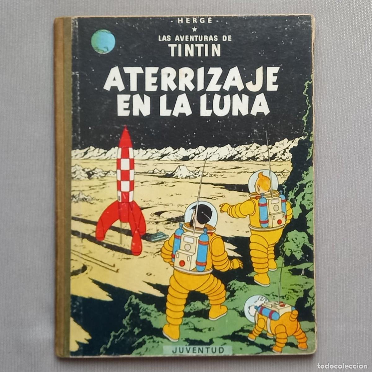 C&oacute;mics: ATERRIZAJE EN LA LUNA EDICI&Oacute;N 1965 - HERG&Eacute; - Foto 1