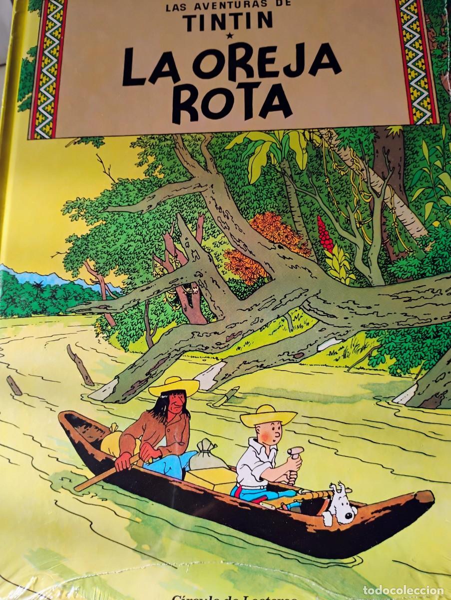 C&oacute;mics: ~~~~ LAS AVENTURAS DE TINTIN PRECINTADO, EDICION CIRCULO DE LECTORES ~~~~ - Foto 1