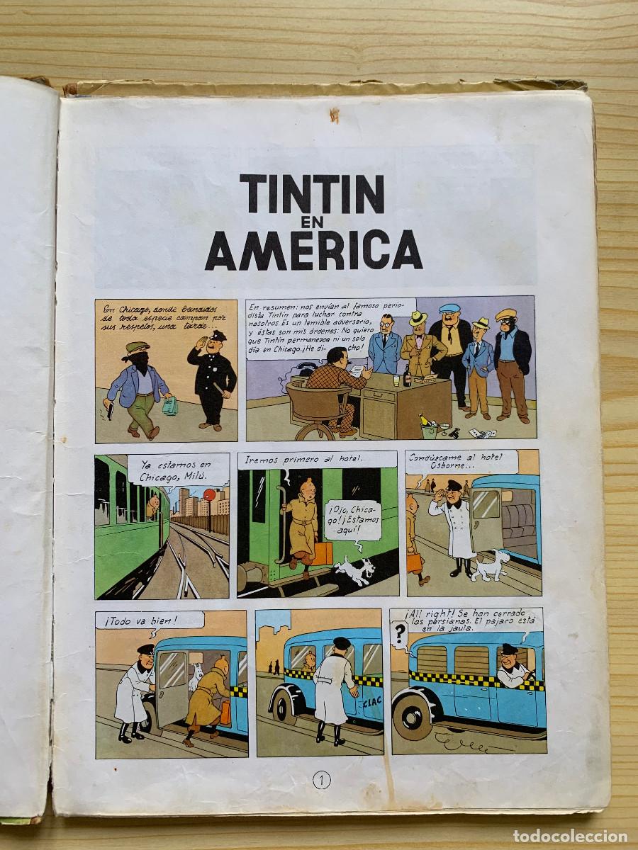 C&oacute;mics: Tint&iacute;n En Am&eacute;rica - 2&ordf; Edici&oacute;n 1969 - D2 - Foto 9