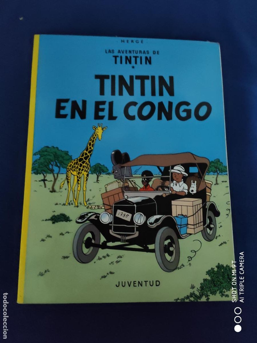 C&oacute;mics: TINTIN EN EL CONGO TAPA BLANDA 2004 - Foto 1