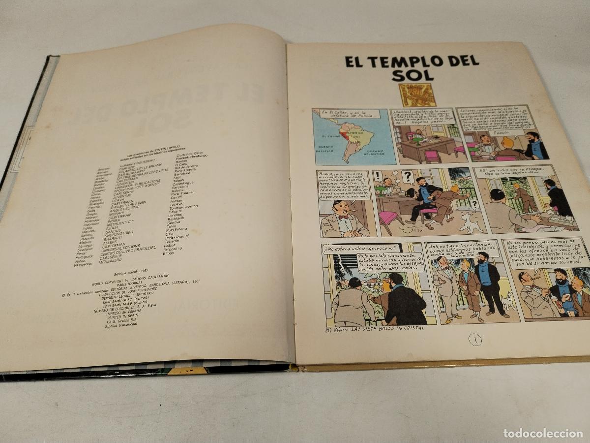 C&oacute;mics: Tintin el templo del sol. Juventud. - c151 - Foto 4