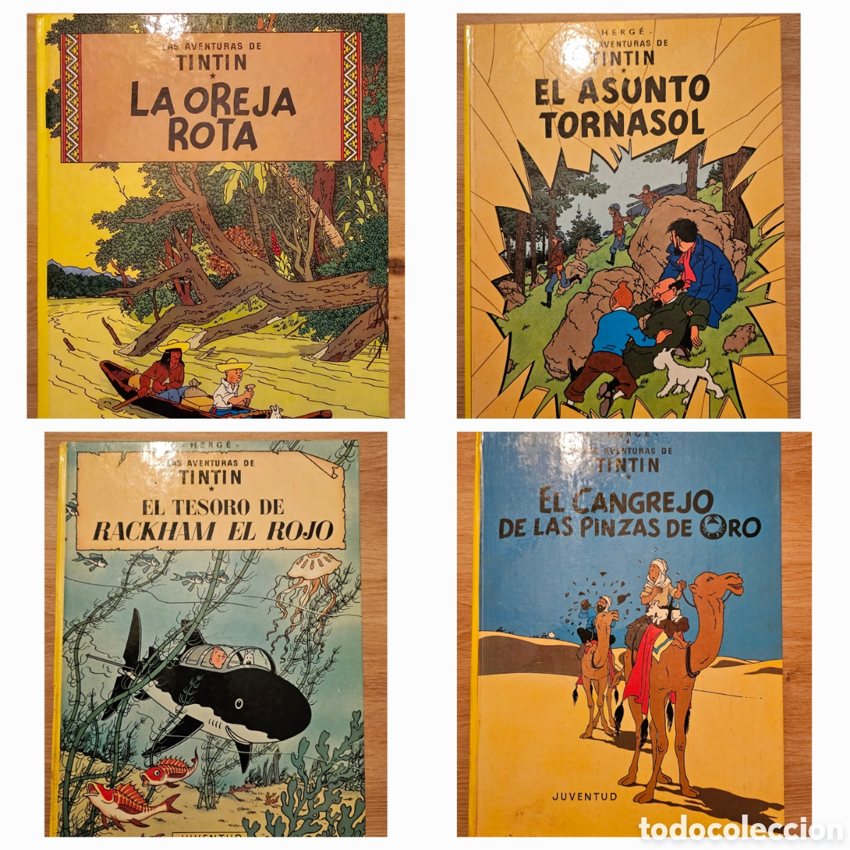 C&oacute;mics: 4 Comics a&ntilde;o 1984 &rdquo;TINTIN&rdquo; - Foto 1