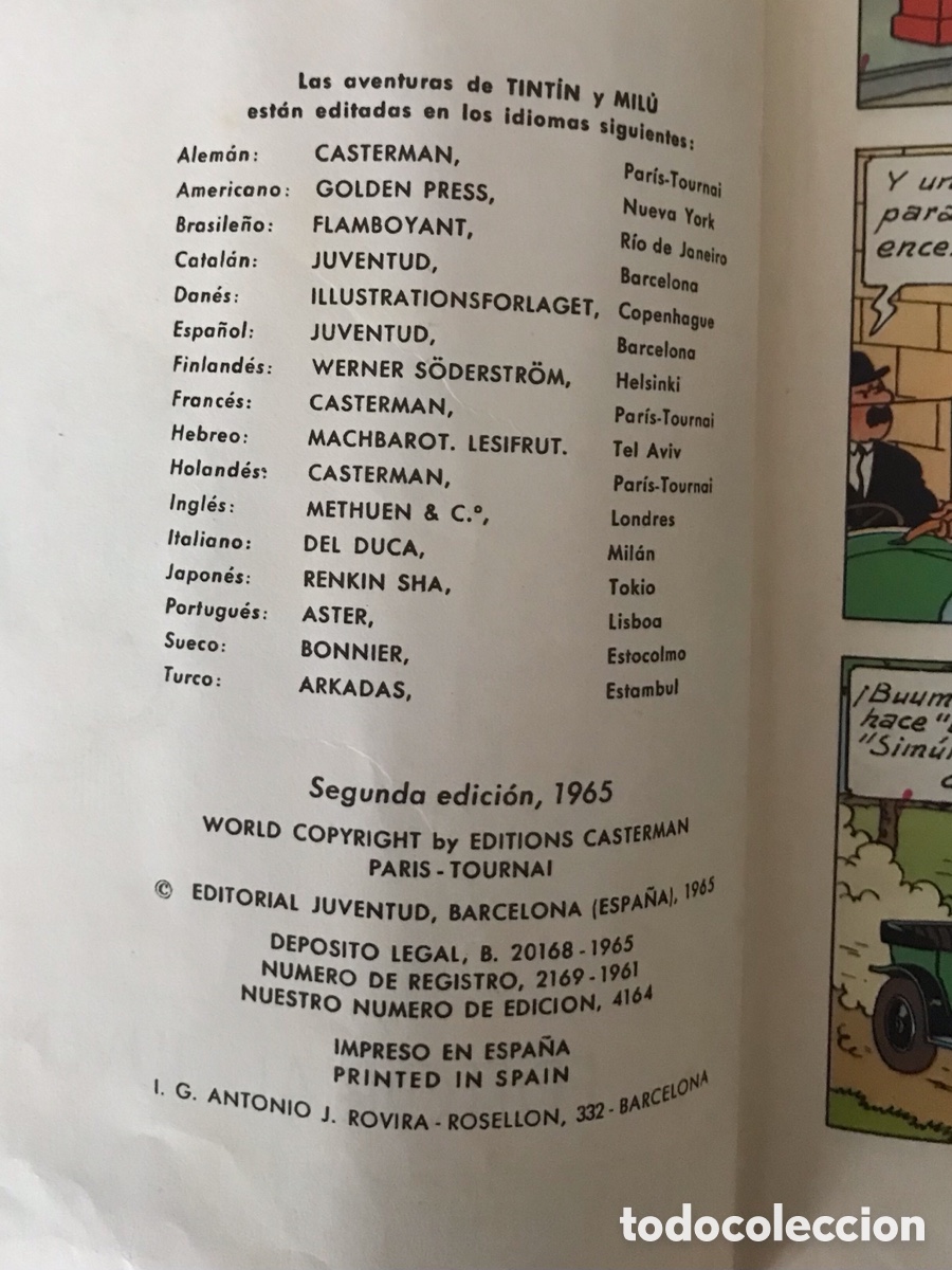 C&oacute;mics: Tintin en el pais del oro negro 2n edicion - Foto 2