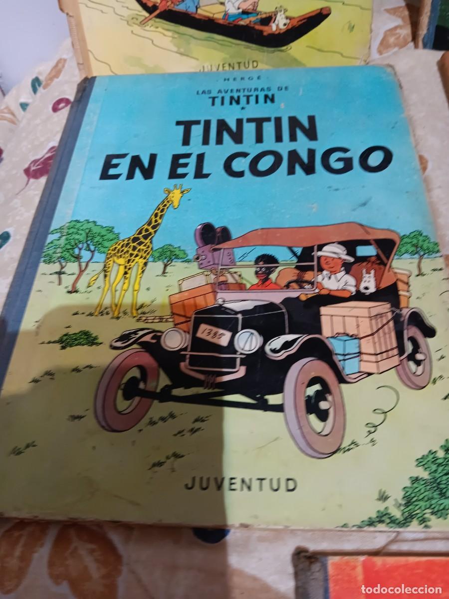 C&oacute;mics: Tintin 1a edici&oacute;n lote de 5 ejemplares - Foto 4