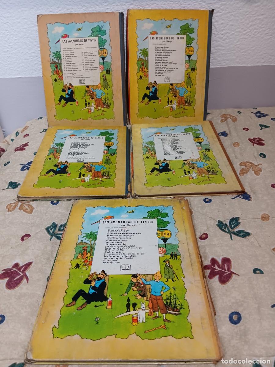 C&oacute;mics: Tintin 1a edici&oacute;n lote de 5 ejemplares - Foto 13