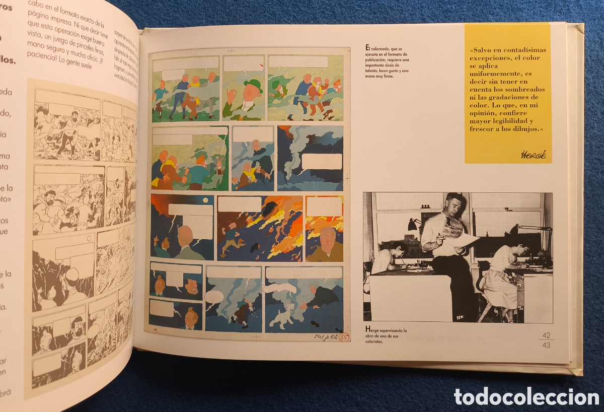 C&oacute;mics: TINTIN ESPIANDO A HERG&Eacute; COMIC ED. JUVENTUD 1991 - Foto 5