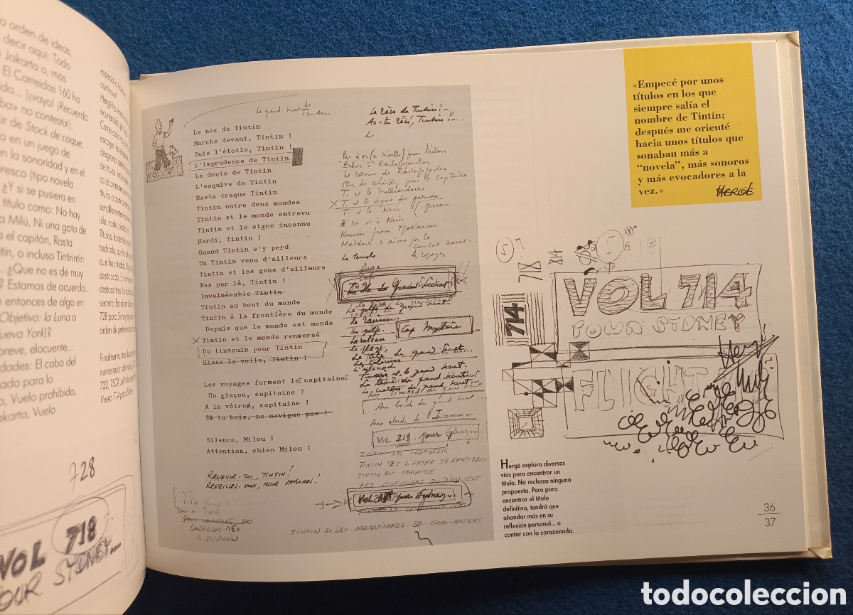 C&oacute;mics: TINTIN ESPIANDO A HERG&Eacute; COMIC ED. JUVENTUD 1991 - Foto 7
