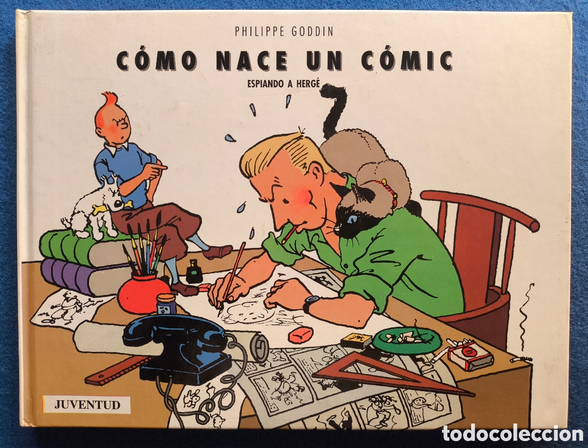 C&oacute;mics: TINTIN ESPIANDO A HERG&Eacute; COMIC ED. JUVENTUD 1991 - Foto 1