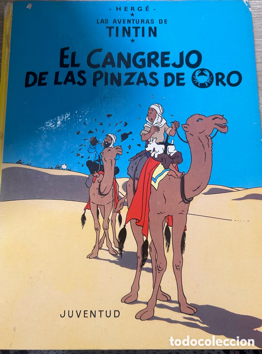 C&oacute;mics: C&oacute;mic Tint&iacute;n El cangrejo de las pinzas de oro. - Foto 1