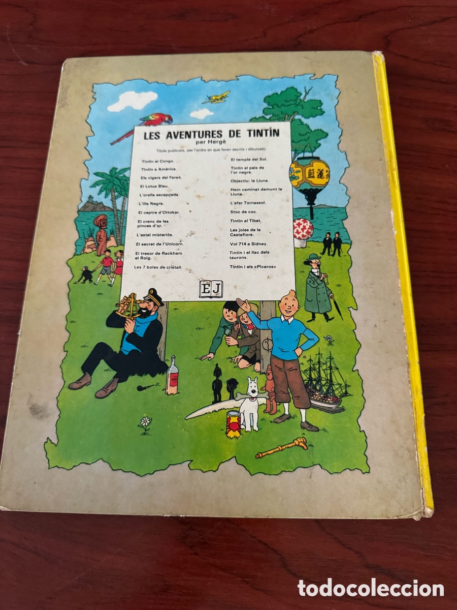 C&oacute;mics: C&ograve;mic les aventures de Tintin lorella escap&ccedil;ada - Foto 4
