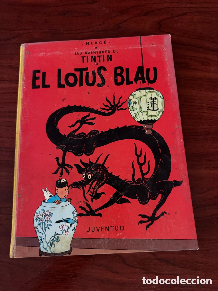 C&oacute;mics: C&ograve;mic les aventures de tintin el lotus blau - Foto 1