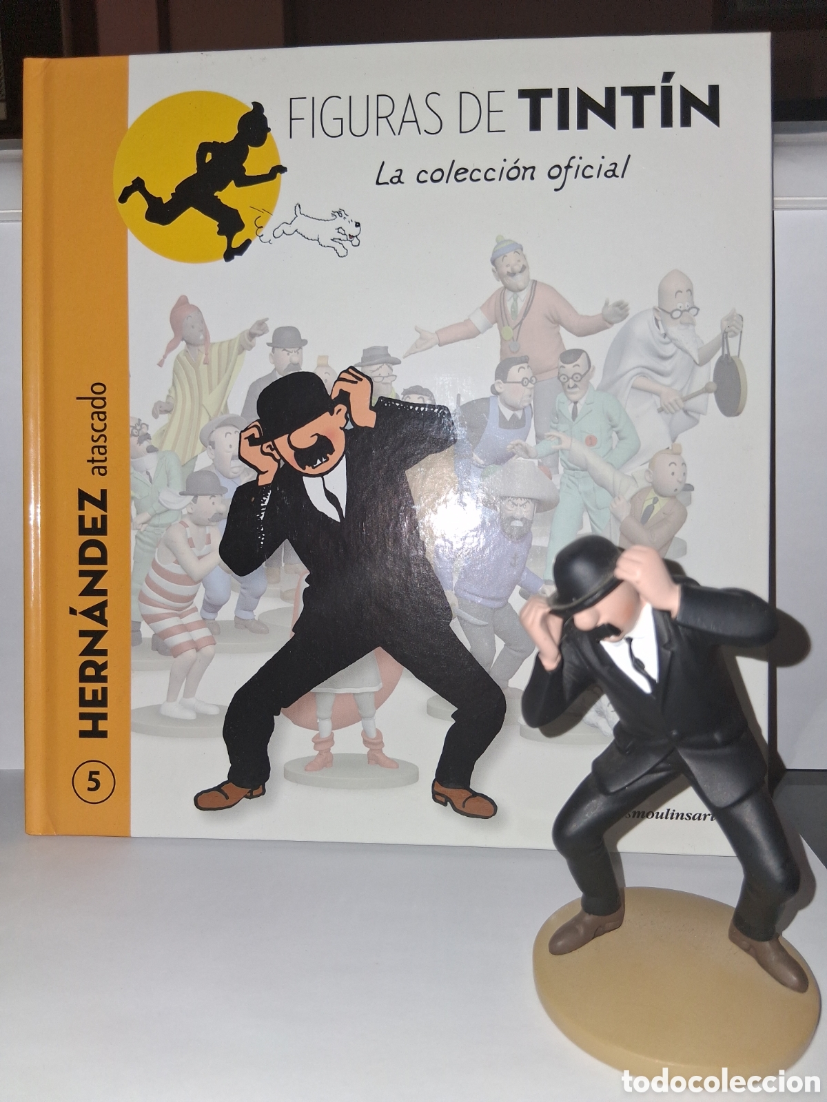Comics : Figura de Tintin. Hernendez y su fasc&iacute;culo