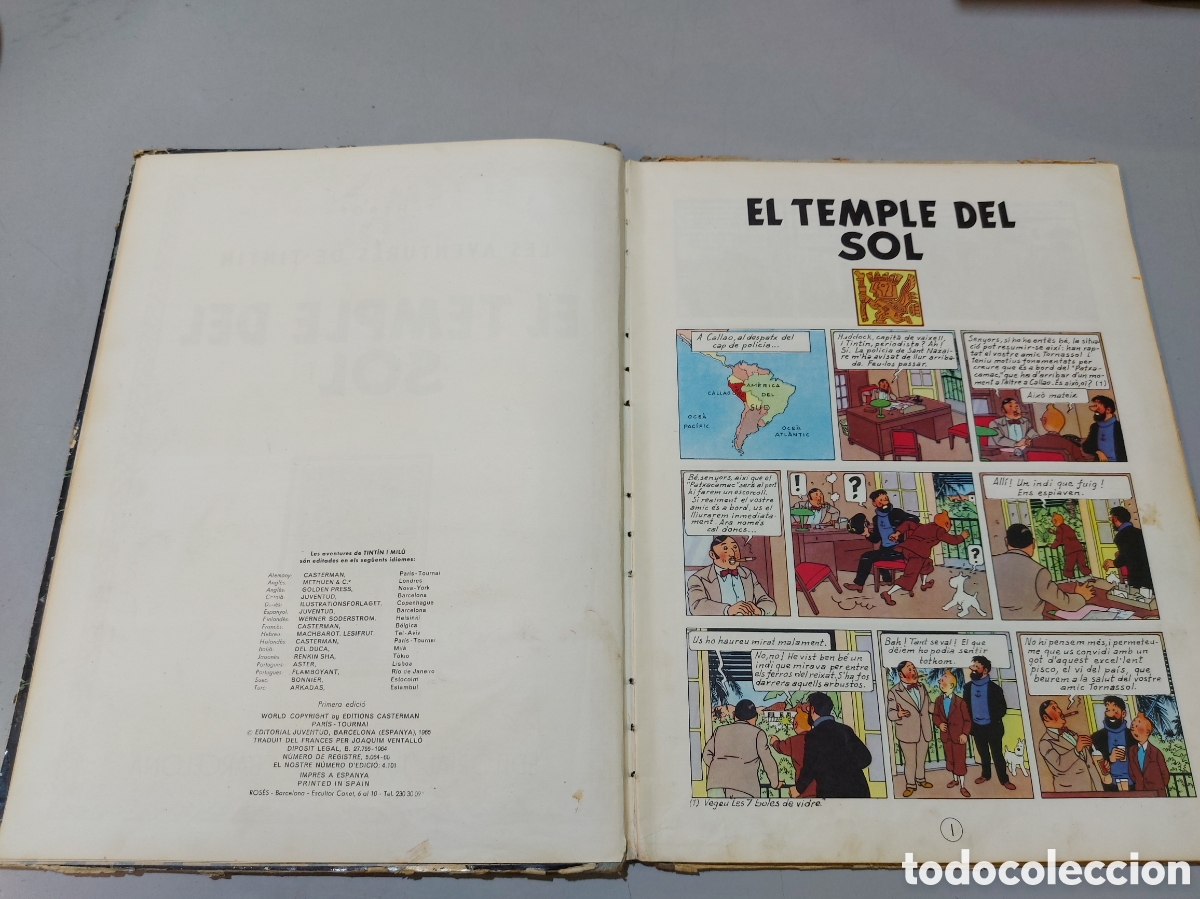 C&oacute;mics: Les aventures de Tintin. El temple del sol. - Foto 4