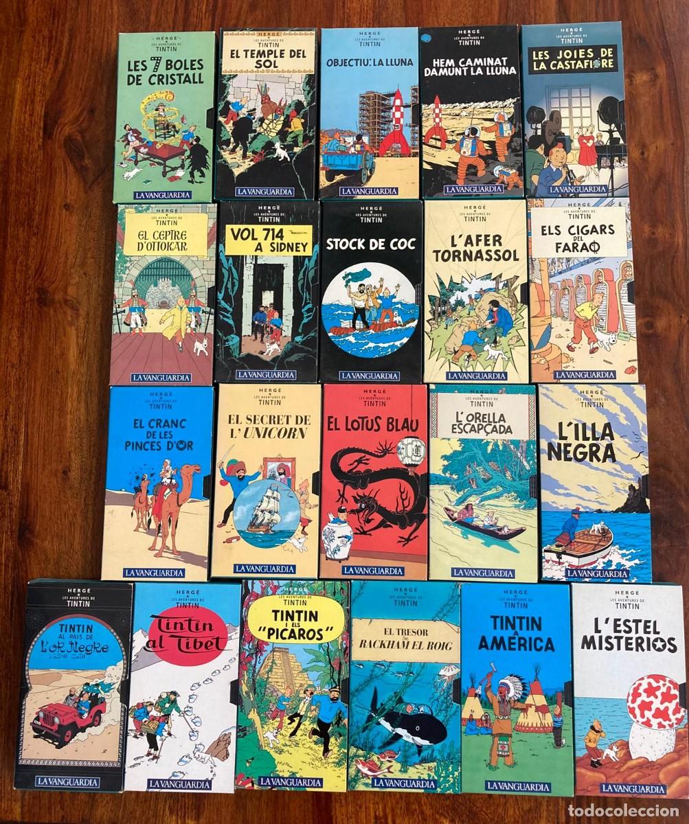 C&oacute;mics: TINTIN colecci&oacute;n completa 21 peliculas - Foto 1
