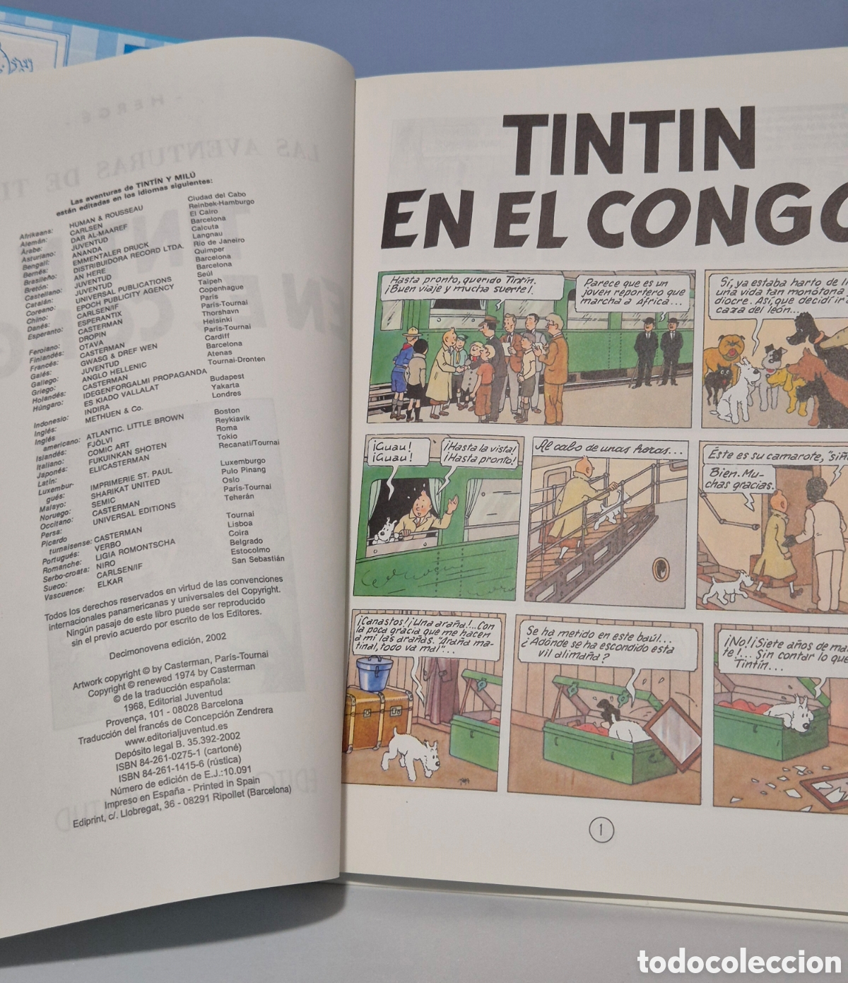 C&oacute;mics: Tintin en el Congo (Tapa dura) - Foto 4