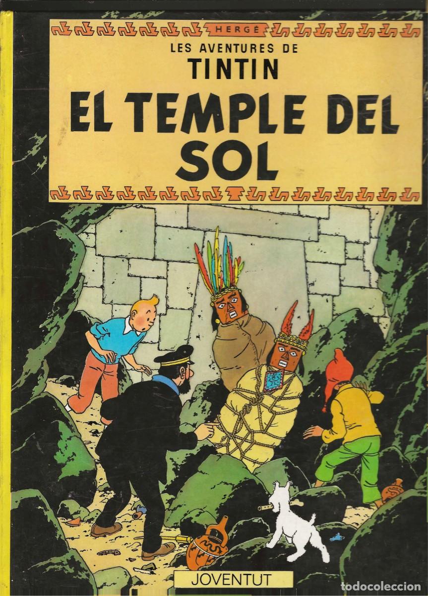 C&oacute;mics: TINTIN -- EL TEMPLE DEL SOL -- EN CATAL&Agrave; - Foto 1