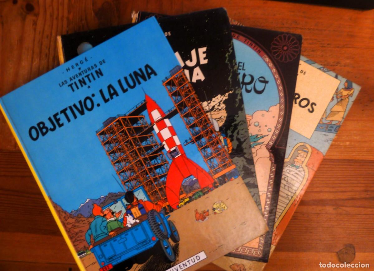 C&oacute;mics: Lote 4 c&oacute;mics Tint&iacute;n. - Foto 1