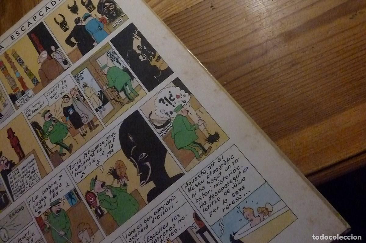 C&oacute;mics: Les aventures de Tint&iacute;n. Lorella escap&ccedil;ada. Catal&aacute;n - Foto 3