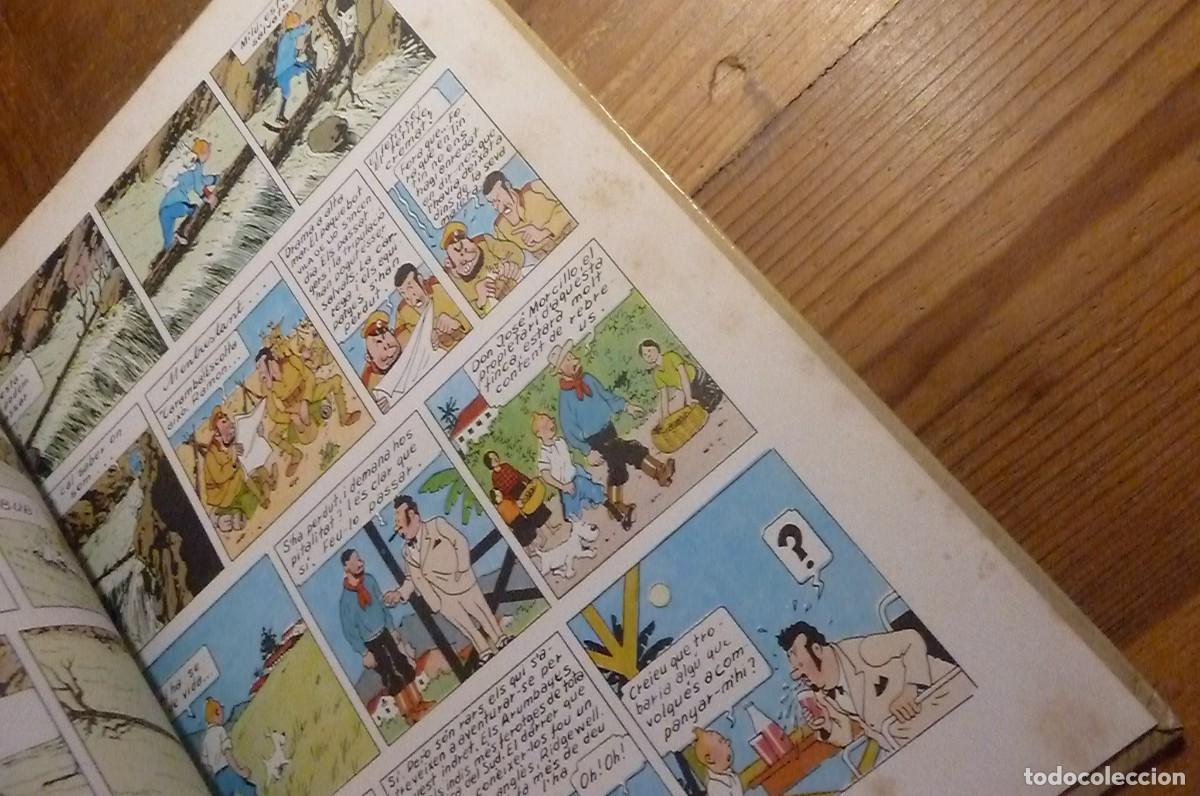 C&oacute;mics: Les aventures de Tint&iacute;n. Lorella escap&ccedil;ada. Catal&aacute;n - Foto 4