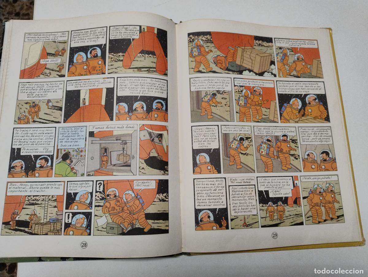 C&oacute;mics: Tintin. Aterrizaje en la luna - Herg&eacute; - Foto 4