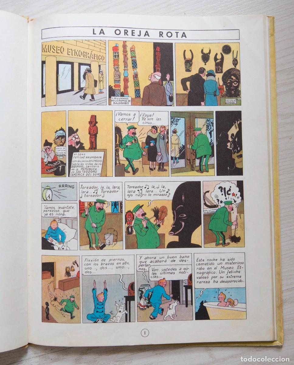 C&oacute;mics: Tint&iacute;n La Oreja Rota. 1&ordf; edici&oacute;n. 1965. - Foto 4