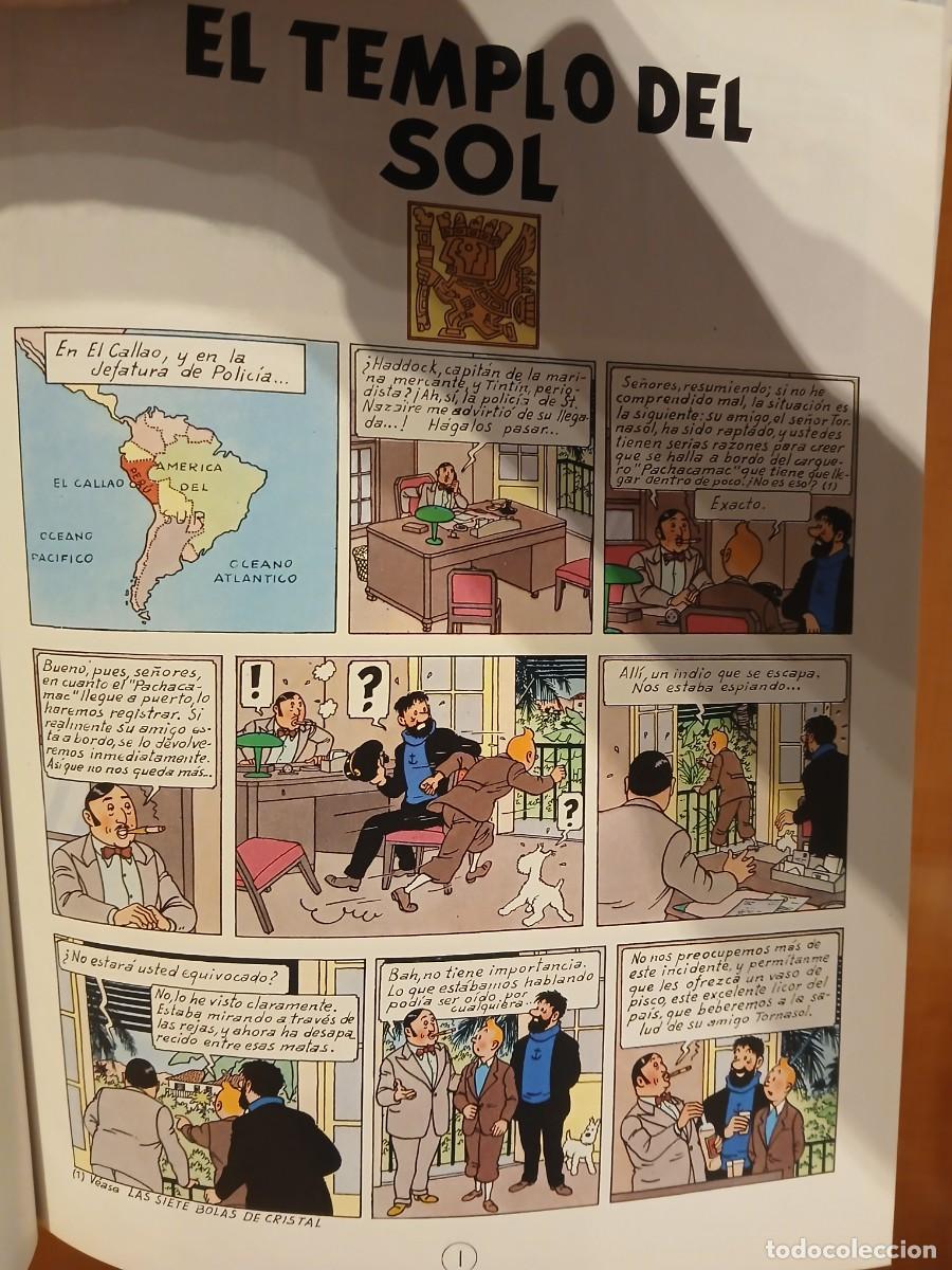 C&oacute;mics: LAS AVENTURAS DE TINTIN EL TEMPLO DEL SOL - Foto 4