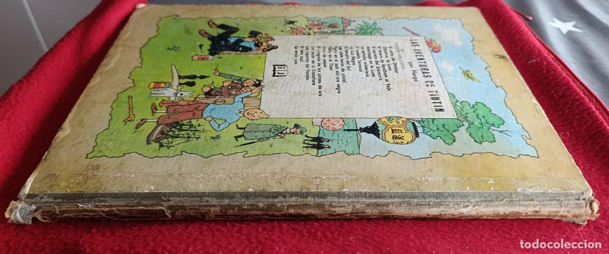 C&oacute;mics: TINTIN EL TEMPLO DEL SOL 2&ordf; EDICION 1961 RARO!!! - Foto 3