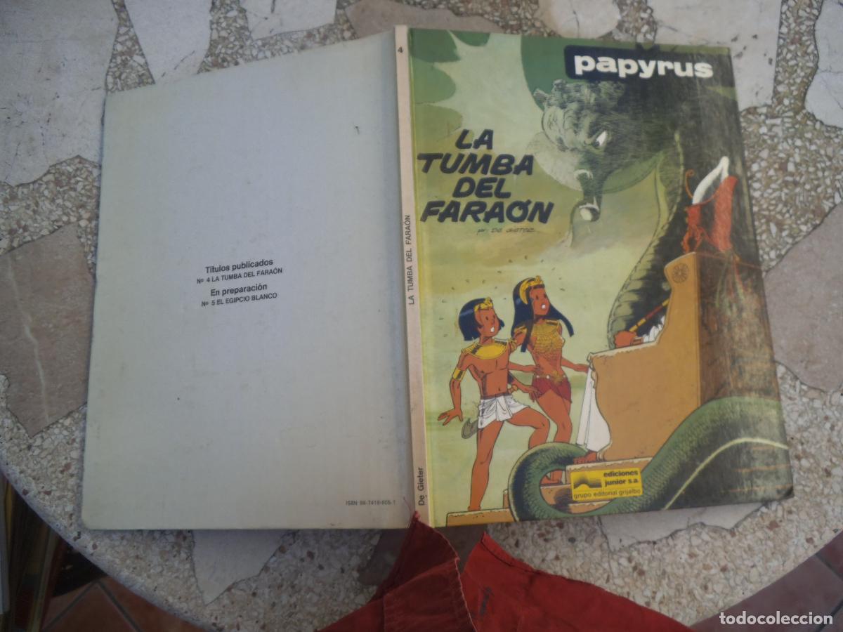 C&oacute;mics: papyrus n&ordm; 4, la timba del faraon, de gieter, ediciones junior, - Foto 1