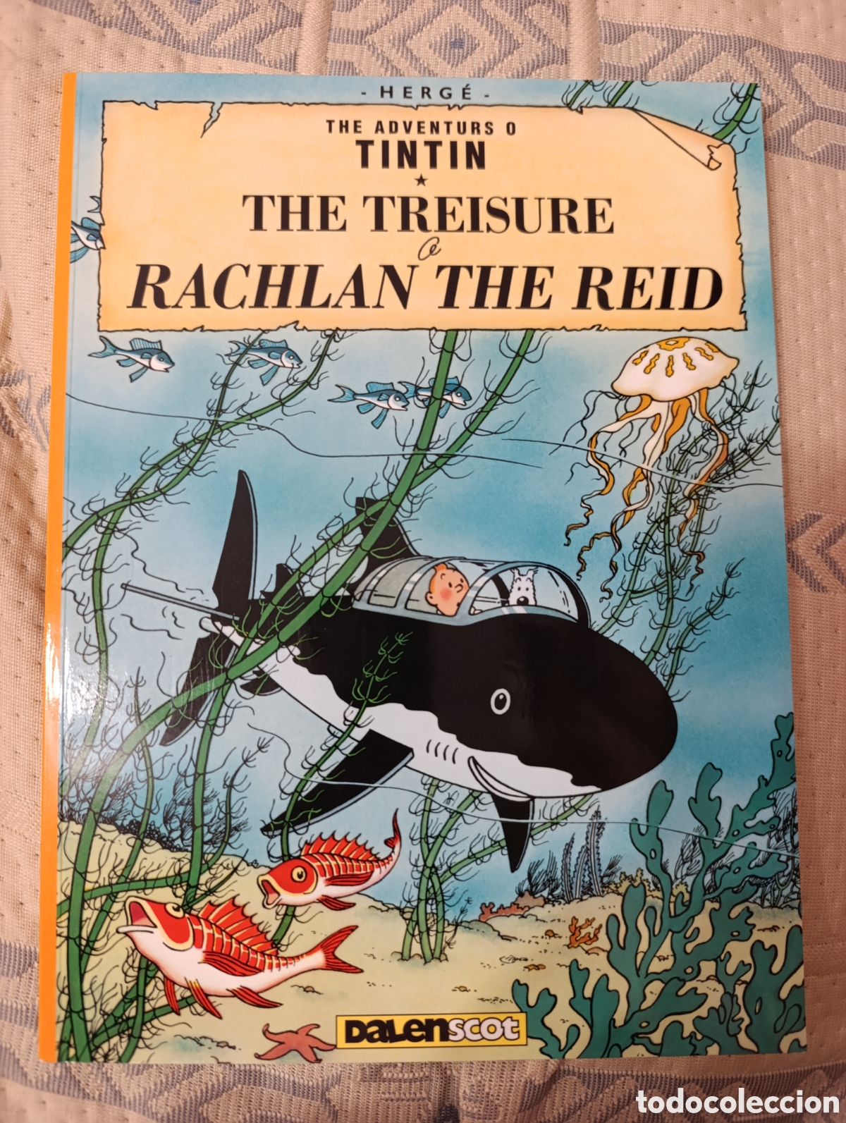 C&oacute;mics: TINTIN IDIOMAS - ESCOCES - EL TESORO DE RACKHAM EL ROJO - IDIOMA - Foto 1