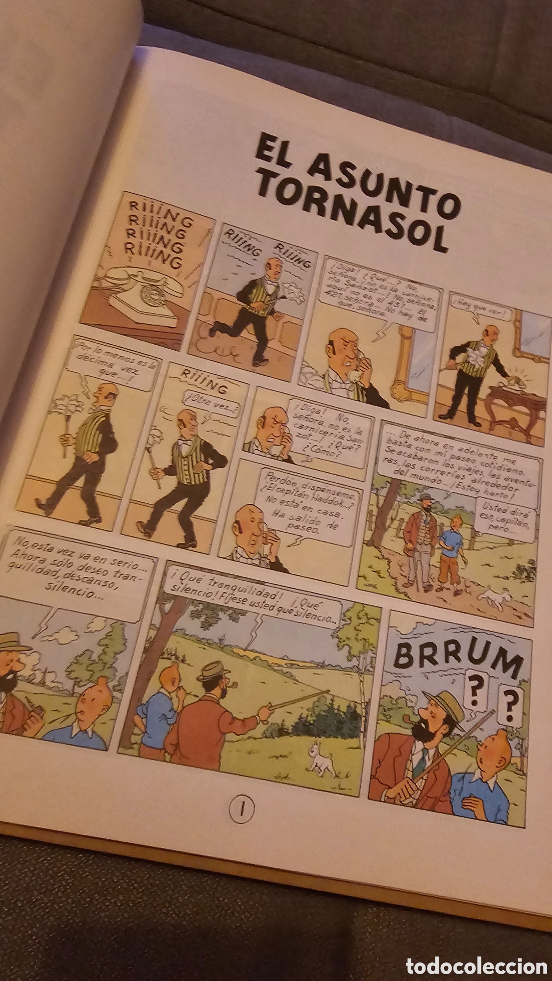 C&oacute;mics: Comic Tintin 1984 &rdquo;El Asunto Tornasol&rdquo; - Foto 9