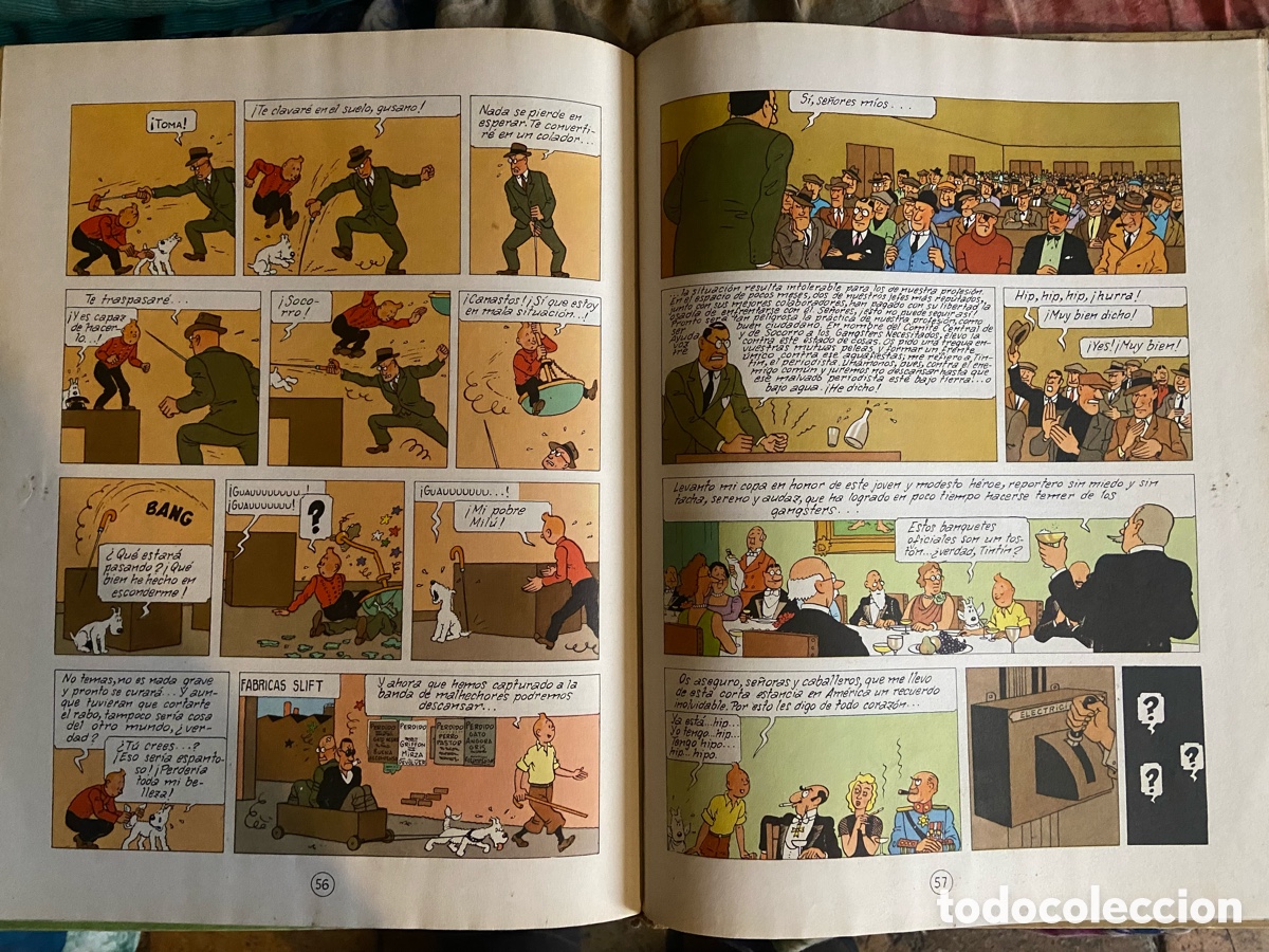 C&oacute;mics: Tintin en Am&eacute;rica primera edici&oacute;n - Foto 5
