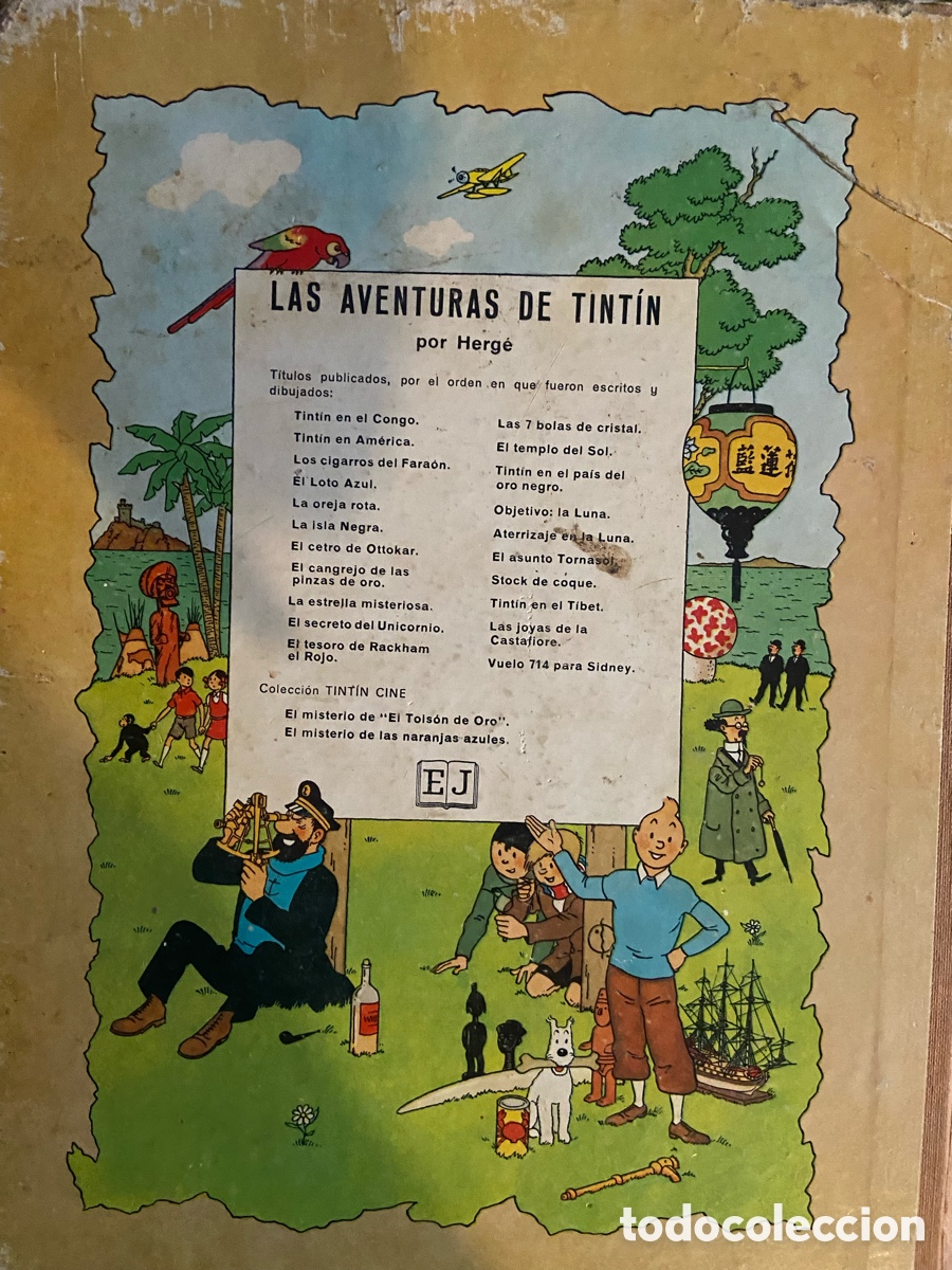 C&oacute;mics: Tintin en Am&eacute;rica primera edici&oacute;n - Foto 6