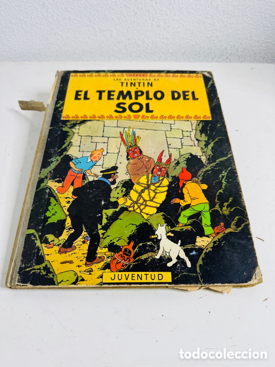 C&oacute;mics: TINTIN EL TEMPLO DEL SOL CUARTA EDICION 1969 (ED. JUVENTUD) - Foto 2