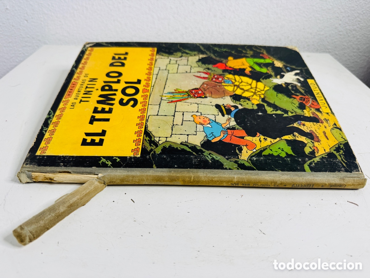 C&oacute;mics: TINTIN EL TEMPLO DEL SOL CUARTA EDICION 1969 (ED. JUVENTUD) - Foto 3
