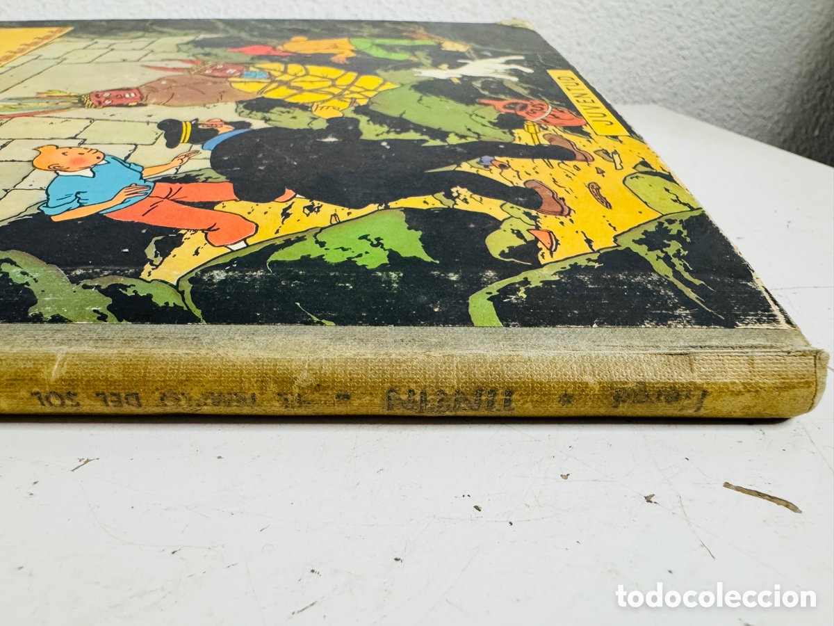 C&oacute;mics: TINTIN EL TEMPLO DEL SOL CUARTA EDICION 1969 (ED. JUVENTUD) - Foto 4