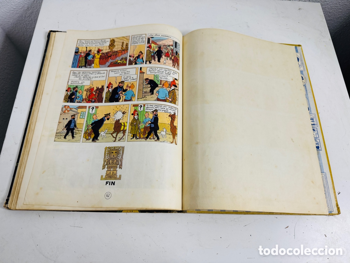 C&oacute;mics: TINTIN EL TEMPLO DEL SOL CUARTA EDICION 1969 (ED. JUVENTUD) - Foto 10