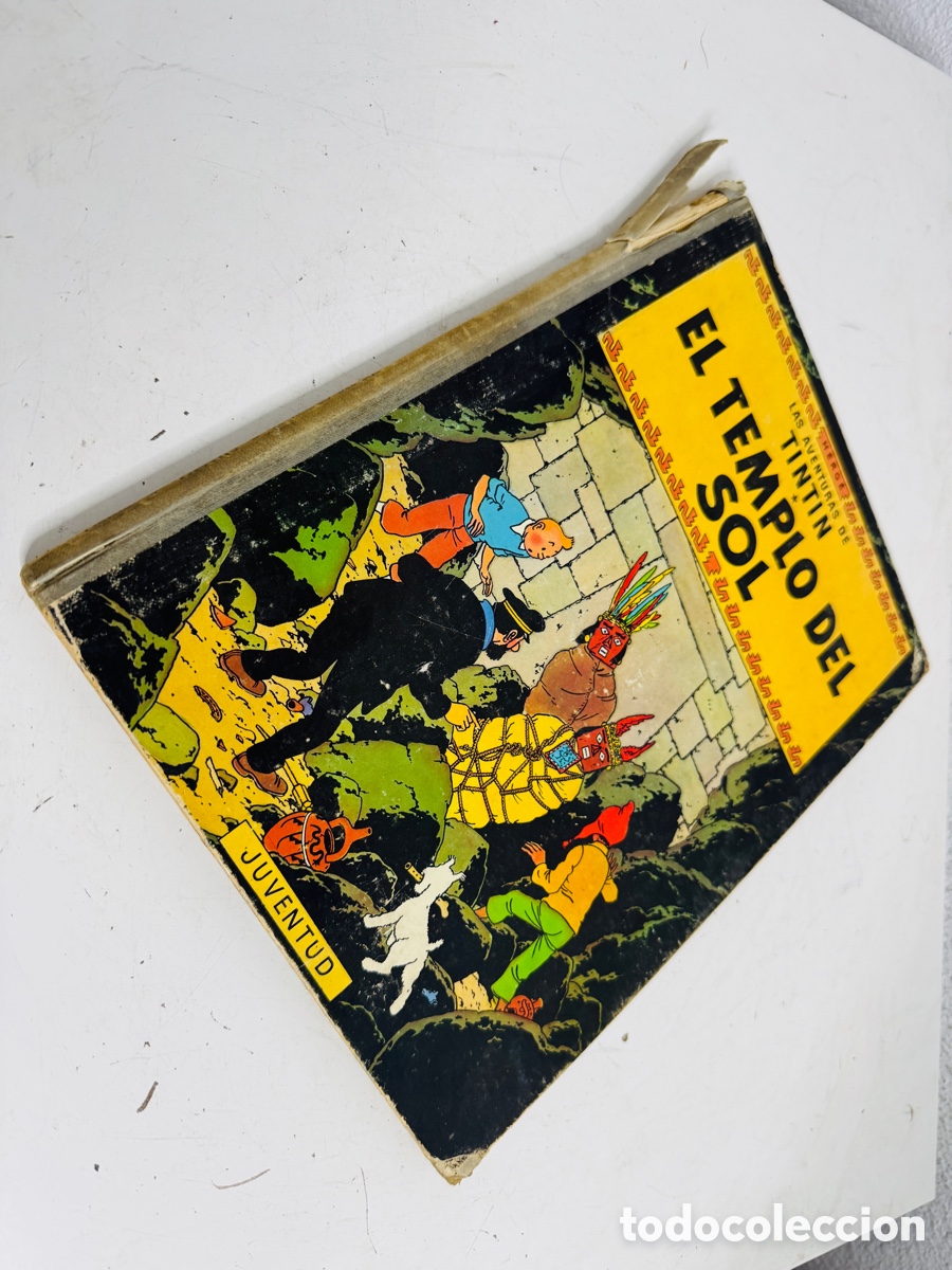 C&oacute;mics: TINTIN EL TEMPLO DEL SOL CUARTA EDICION 1969 (ED. JUVENTUD) - Foto 12