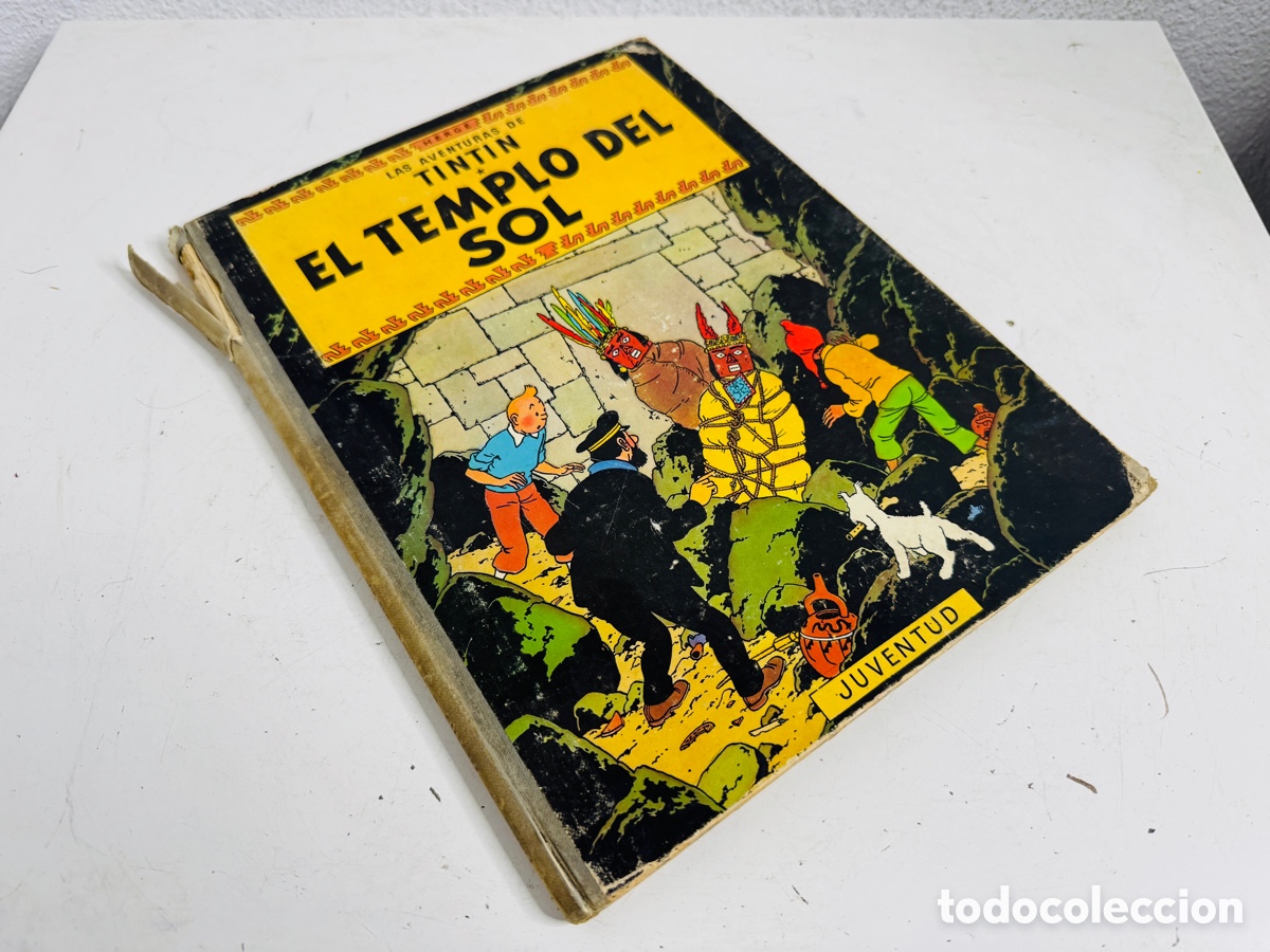 C&oacute;mics: TINTIN EL TEMPLO DEL SOL CUARTA EDICION 1969 (ED. JUVENTUD) - Foto 13