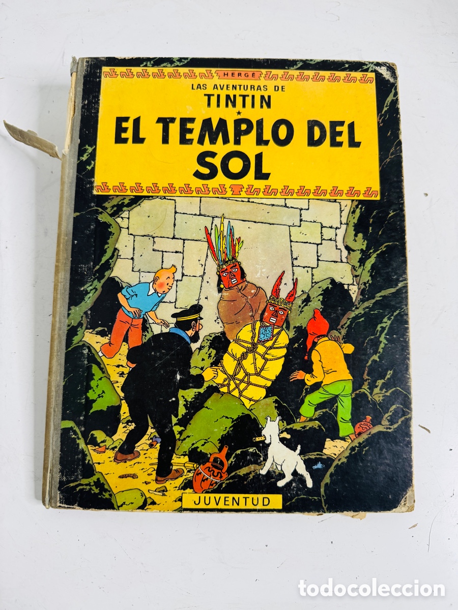 C&oacute;mics: TINTIN EL TEMPLO DEL SOL CUARTA EDICION 1969 (ED. JUVENTUD) - Foto 1