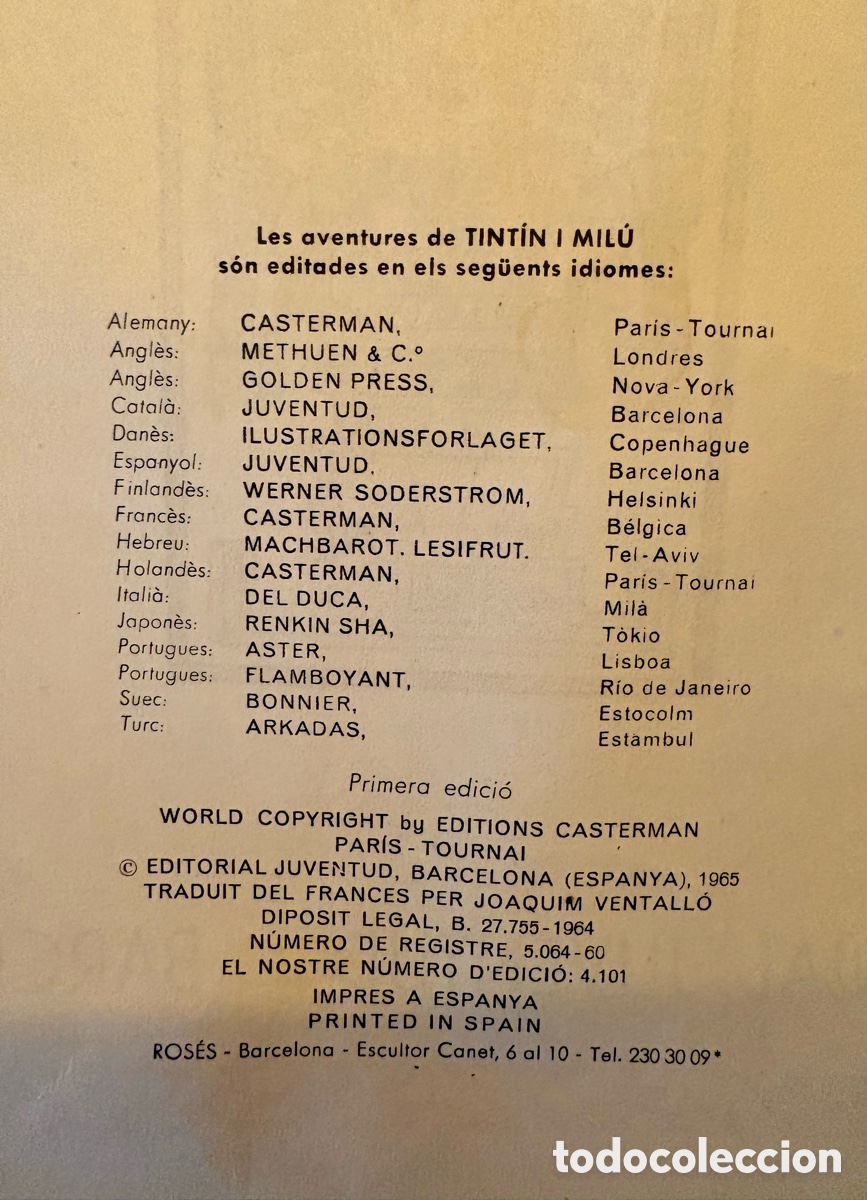 C&oacute;mics: LES AVENTURES DE TINTIN ( El Temple del Sol) - Foto 2